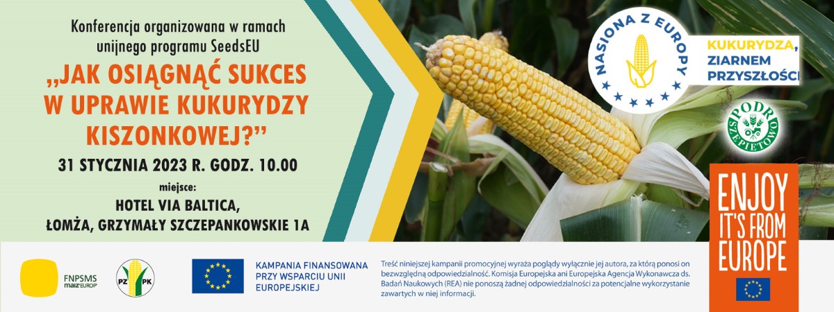 Jak osiągnąć sukces w uprawie kukurydzy kiszonkowej? Zaproszenie na konferencję.