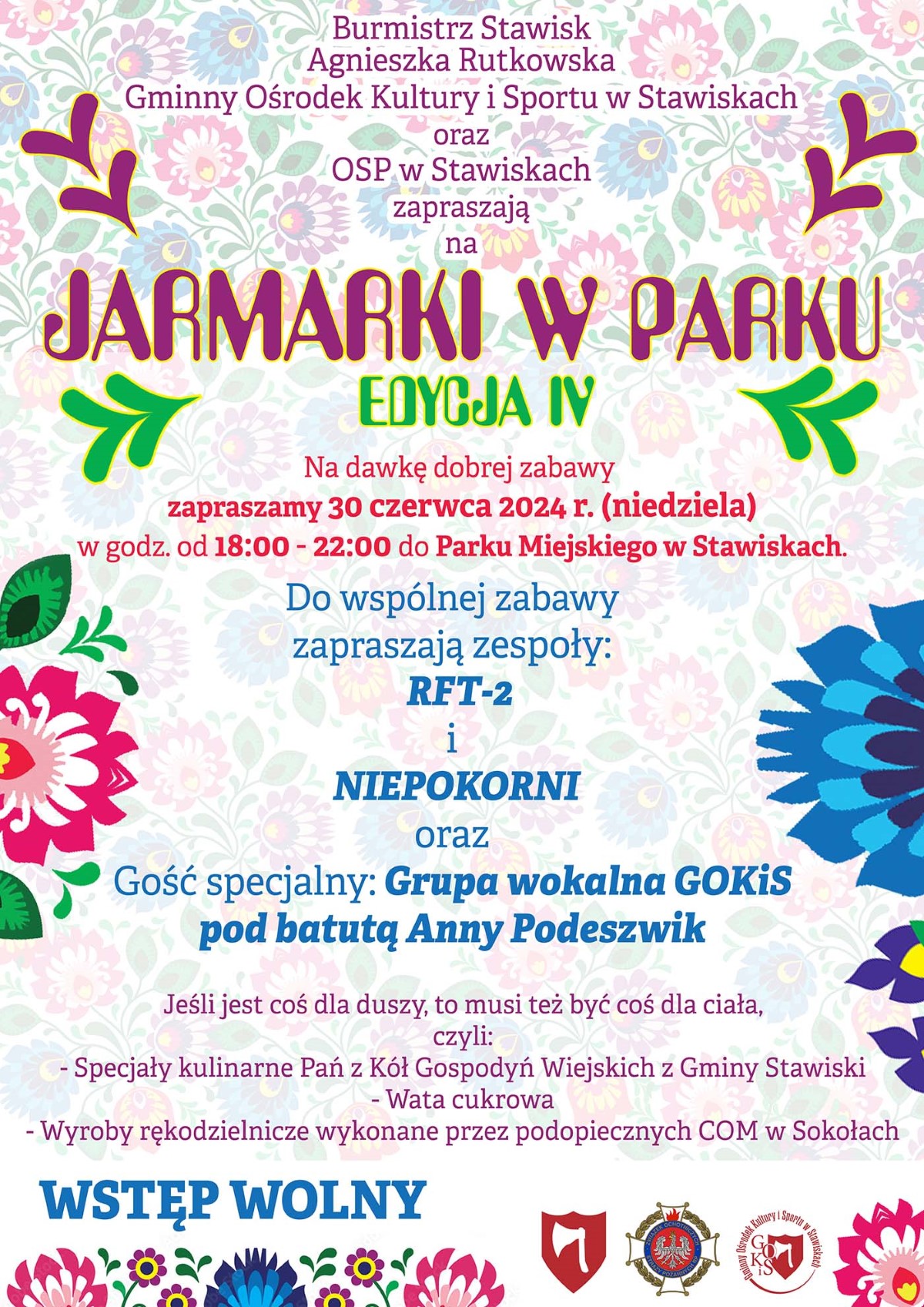 Ludowe Jarmarki w Parku - IV Edycja