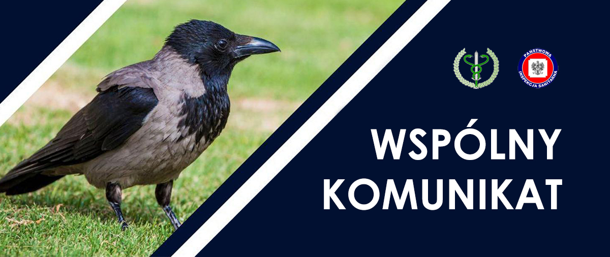 WSPÓLNY KOMUNIKAT GŁÓWNEGO LEKARZA WETERYNARII I GŁÓWNEGO INSPEKTORA SANITARNEGO