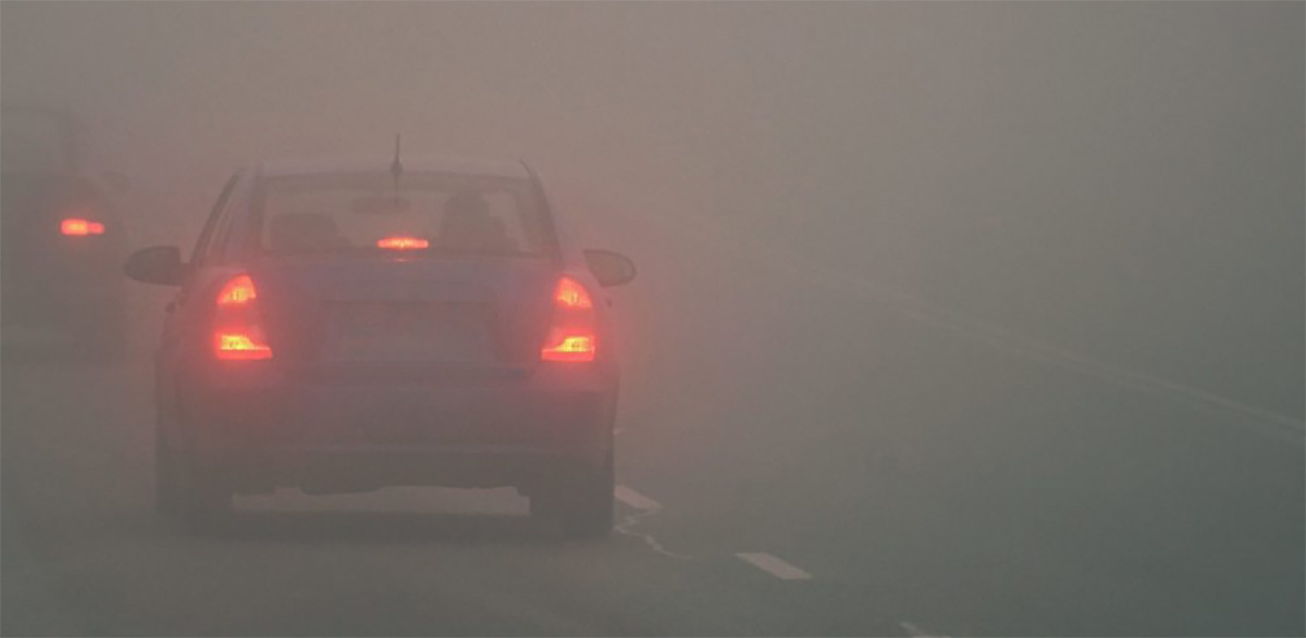 Ostrzeżenie meteorologiczne Nr 102 - Gęsta mgła